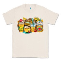 Natural school bus coffee cups Classic Tee - OliviaCreatesArt
