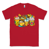 Red school bus coffee cups Classic Tee - OliviaCreatesArt