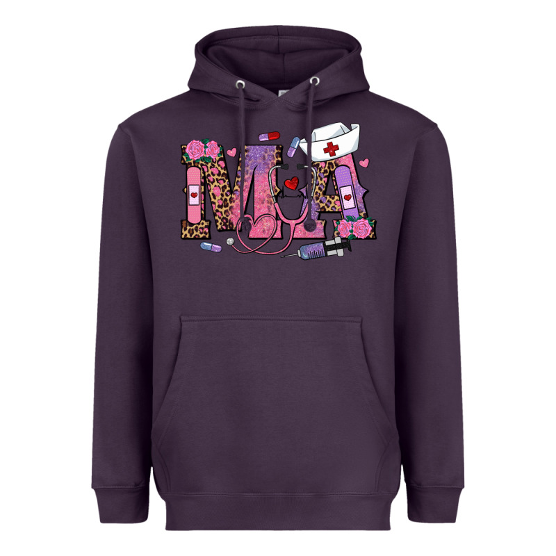 Valentines Day Ma Nurse Heavyweight Hoodie by RanaPortraitStore | Teevron