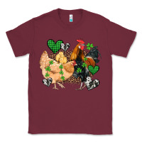 Burgundy st patricks day coop animals Classic Tee - Artiststas
