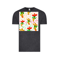 Vintage Black mexico seamless pattern Vintage Tee - FaDigitalArtStudio