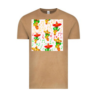 Vintage Camel mexico seamless pattern Vintage Tee - FaDigitalArtStudio