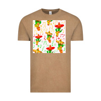 Vintage Coffee mexico seamless pattern Vintage Tee - FaDigitalArtStudio