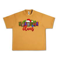 Peanut Butter Christmas Grandma Claus Urban Heavy Tee - FaDigitalArtStudio