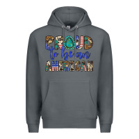 Rock proud to be an american Premium Hoodie - Artiststas