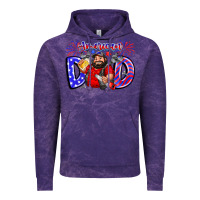 Cloud Purple american dod Vintage Hoodie - CowhideDigitalArt