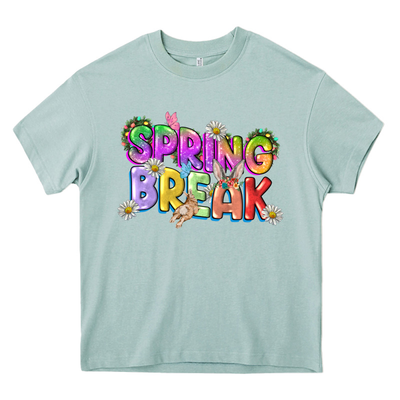 Spring Break Easter Day Heavy Core Tee by CowGirlArtShop | Teevron