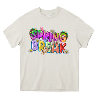 Cream Spring break Easter Day Heavy Core Tee - CowGirlArtShop