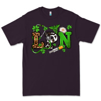 Plum St. Patrick's Day LPN Premium Tee - OliviaCreatesArt
