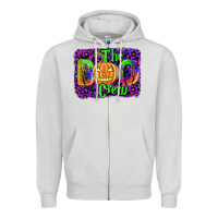 Dove Grey the boo crew Zipper Hoodie - JahusDesignShop