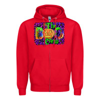 Red the boo crew Zipper Hoodie - JahusDesignShop