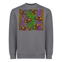 Storm mardi gras king cake leopard Heavyweight Sweatshirt - RanaPortraitStore