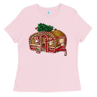 Caravan Gingerbread Ladies Tee | Teevron