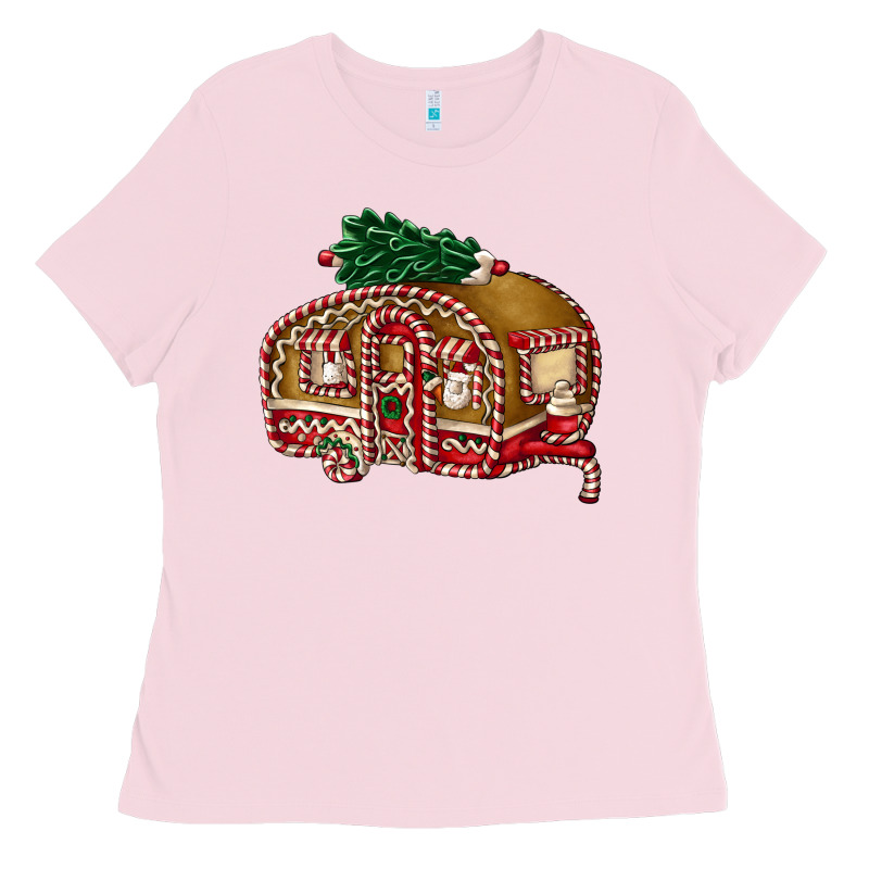 Caravan Gingerbread Ladies Tee by FaDigitalArtStudio | Teevron