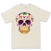 Bone Cinco de mayo skull Premium Tee - FaDigitalArtStudio