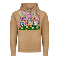 Vintage Camel easter gnome Vintage Hoodie - CowhideDigitalArt