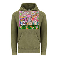 Vintage Olive easter gnome Vintage Hoodie - CowhideDigitalArt