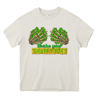 Cream Shake Your Shamrocks St. Patrick's Day Heavy Core Tee - CowGirlArtShop