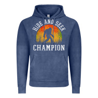 Vintage Denim hide and seek champion Vintage Hoodie - DesigneFamous