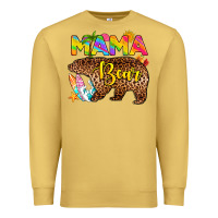 Antique Gold mama bear summer Premium Sweatshirt - RanaPortraitStore