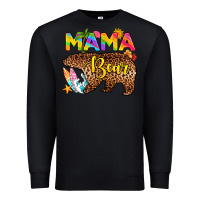 Black mama bear summer Premium Sweatshirt - RanaPortraitStore