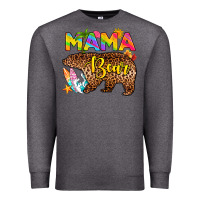 Charcoal Heather mama bear summer Premium Sweatshirt - RanaPortraitStore