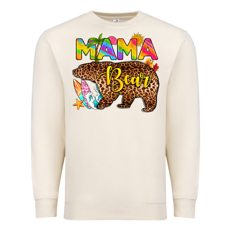Mama Bear Summer Premium Sweatshirt by RanaPortraitStore | Teevron