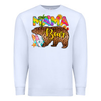 White mama bear summer Premium Sweatshirt - RanaPortraitStore