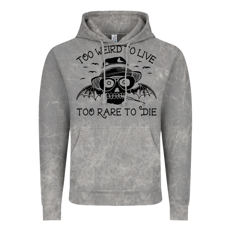 Hunter S Thompson  Fear And Loathing In Las Vegas Rare To Die Vintage Hoodie by DesigneFamous | Teevron