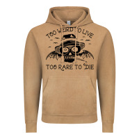 Vintage Camel hunter s thompson  fear and loathing in las vegas rare to die Vintage Hoodie - DesigneFamous