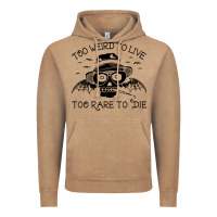Vintage Coffee hunter s thompson  fear and loathing in las vegas rare to die Vintage Hoodie - DesigneFamous