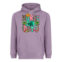 Lavender nurse off duty summer break Heavyweight Hoodie - RanaPortraitStore