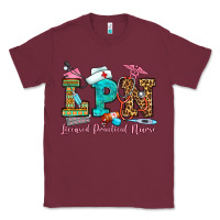 Burgundy licensed practical nurse Classic Tee - OliviaCreatesArt