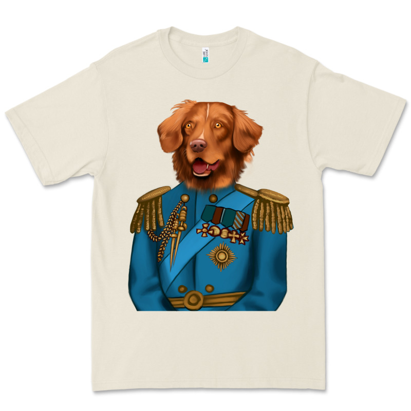 Golden Retriever Dog Portrait,custom Pet Portraits,renaissance Dog Premium Tee by RanaPortraitStore | Teevron