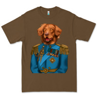 Cacao Golden Retriever Dog Portrait,Custom Pet Portraits,Renaissance Dog Premium Tee - RanaPortraitStore