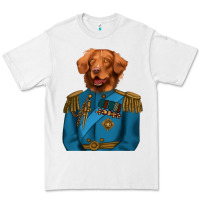 White Golden Retriever Dog Portrait,Custom Pet Portraits,Renaissance Dog Premium Tee - RanaPortraitStore