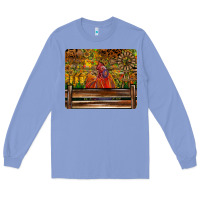 Colony Blue Farm Life Rooster Long Sleeve Tee - CowhideDigitalArt