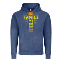 Vintage Denim god family steeler shirt father's day gift tee t shirt Vintage Hoodie - DesigneFamous