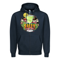 Navy salty Zipper Hoodie - JahusDesignShop