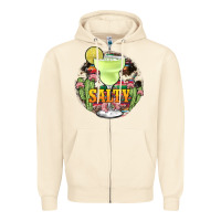 Sandshell salty Zipper Hoodie - JahusDesignShop