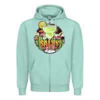 Seafoam salty Zipper Hoodie - JahusDesignShop