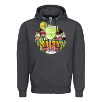 Smoke salty Zipper Hoodie - JahusDesignShop