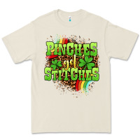 Bone St. Patrick's Day Pinches get stitches Premium Tee - OliviaCreatesArt