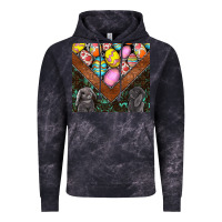 Cloud Black easter Vintage Hoodie - CowhideDigitalArt