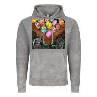 Cloud Rock easter Vintage Hoodie - CowhideDigitalArt