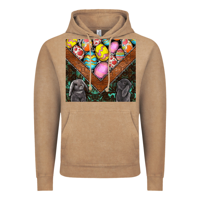Easter Vintage Hoodie by CowhideDigitalArt | Teevron