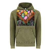 Vintage Olive easter Vintage Hoodie - CowhideDigitalArt