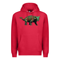 Cardinal ankylosaurus Premium Hoodie - Artiststas