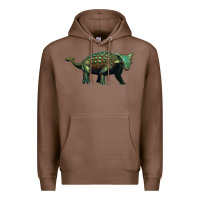 Chestnut ankylosaurus Premium Hoodie - Artiststas