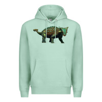 Seafoam ankylosaurus Premium Hoodie - Artiststas